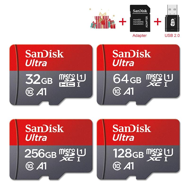 SanDisk Ʈ UHS-1 A1 ޸ ī, Ŭ 10 ÷ ī, SD, TF, ũSDXC, 32GB, 64GB, 128GB, 256GB, 512GB, 120 MB/s